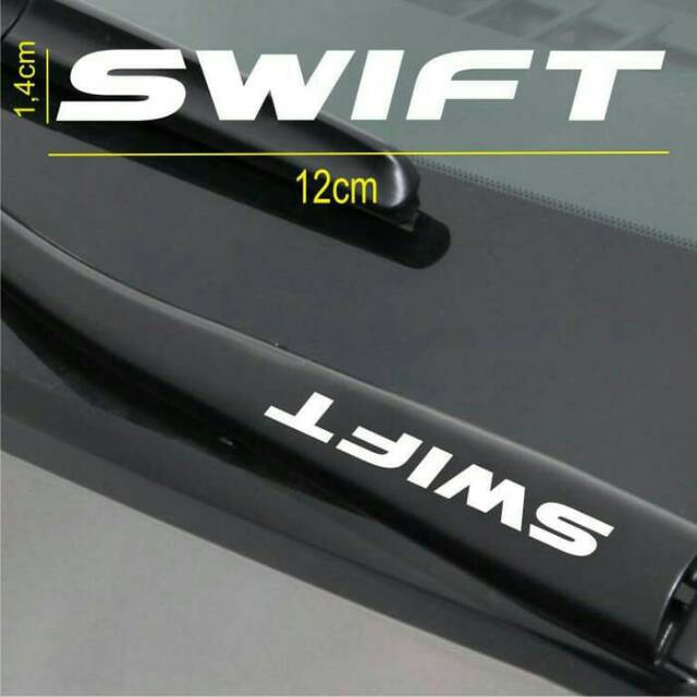 Jual Stiker Wiper Mobil Suzuki Swift Car Decal Sticker Shopee Indonesia