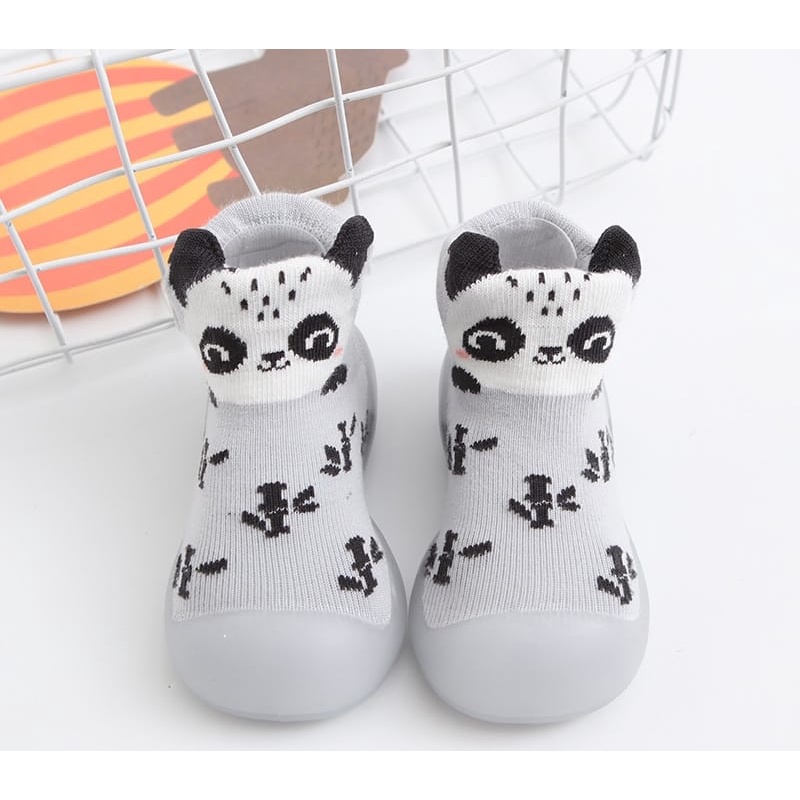 Skidder Bayi Motif Boneka Lucu/ Sepatu Bayi alas karet/ Sepatu bayi IMPORT Premium SK18 LYME