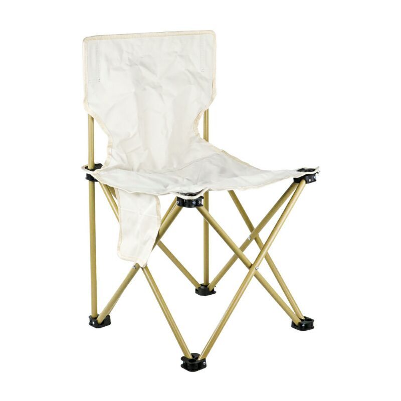 Kursi Lipat Portable Memancing Camping Fishing Chair 39x39x65CM a148 White