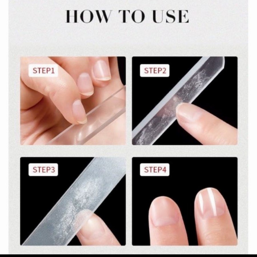 [ASS] Pengkilap Kuku Glass Nail File Magic Nail File