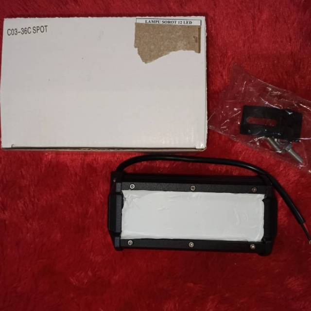 Baja Laser LED 12 Titik Kotak