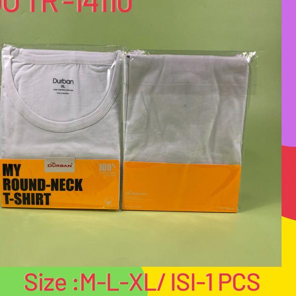 Kaos Dalam DURBAN SPORT 14110 PUTIH ISI 1 - M