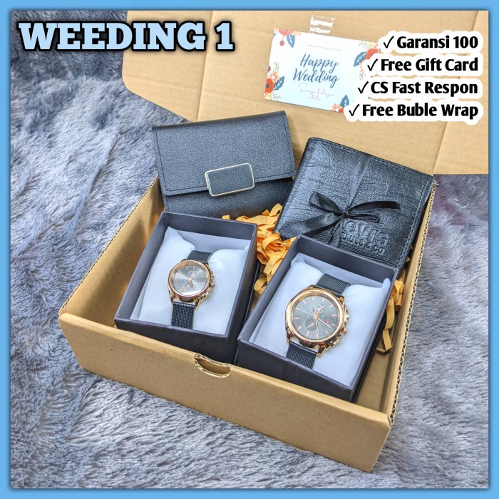 

(COD) Kado Nikahan / Hampers Wedding / Gift Box Pengantin / Gift Pernikahan - WEDDING 1