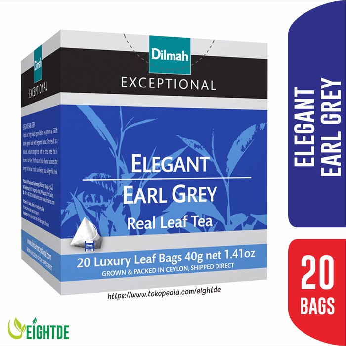 

DILMAH EXCEPTIONAL ELEGANT EARL GREY 20S