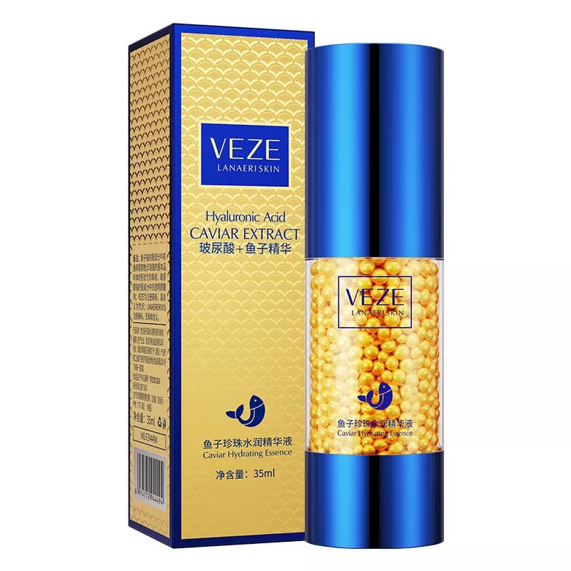 Veze 35ml Asam Hyaluronic Caviar Essence Krim Wajah