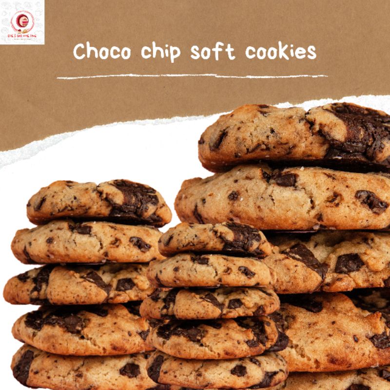 

CHOCO CHIP SOFT COOKIES PREMIUM QUALITY- kemasan 300 gr