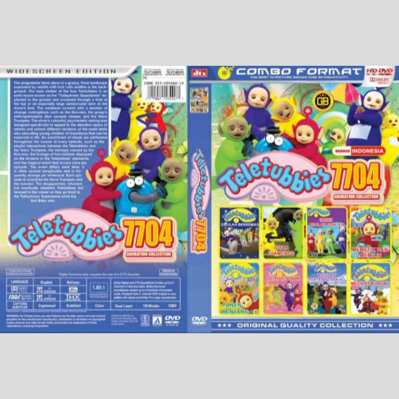 KASET KOLEKSI FILM KARTUN ANAK ANAK TELETUBBIES 7704