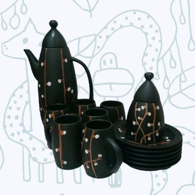 [Preloved] Tea Set Mug Bistro