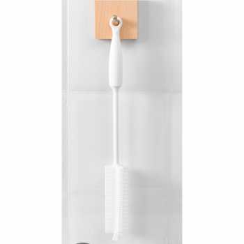 GS7i Moonchild Sikat Botol Dan Peralatan Makan Bayi Silicone Brush Mcx01 White Ori-YA