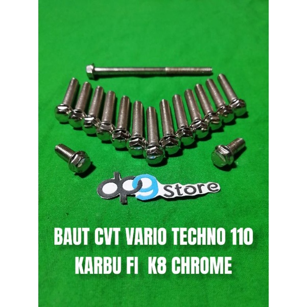BAUT CVT COVER CVT VARIO TECHNO 110 KARBU FI