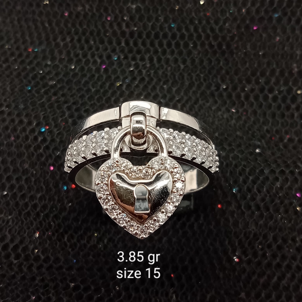 Cincin emas 17K - 3.85 gr kadar 750 - 3955