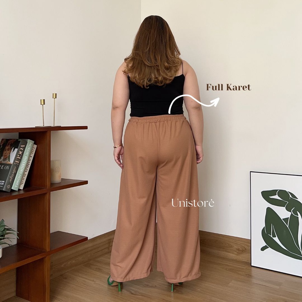 Via Culotte Pants - Celana Kulot Wanita - Kulot Jumbo - Celana Kulot Wanita Kekinian - Celana kulot Big Size - Celana Kulot Premium - Celana Kulot Wanita Kekinian