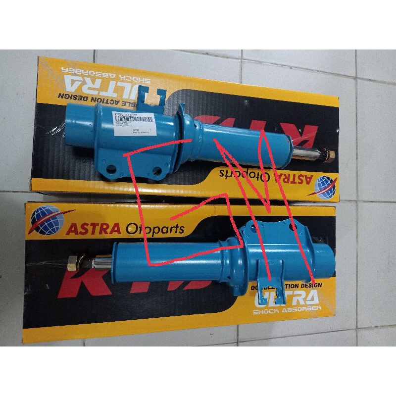 shock breker depan Futura.T120ss kayaba Astra otopart