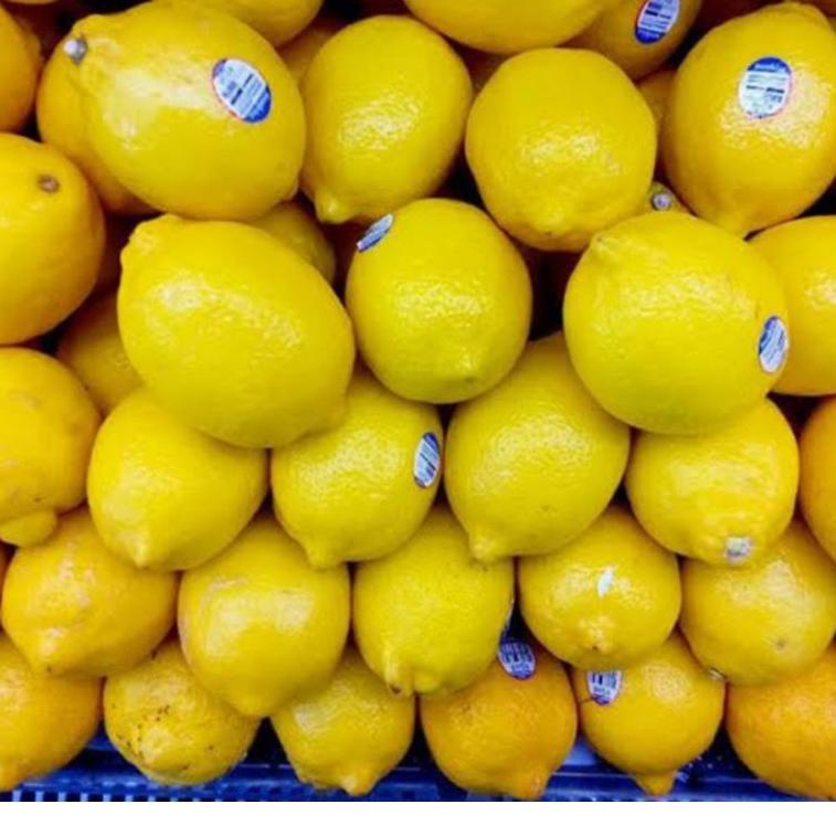 

₿ Jeruk Lemon California 1kg Isi 5-9biji •