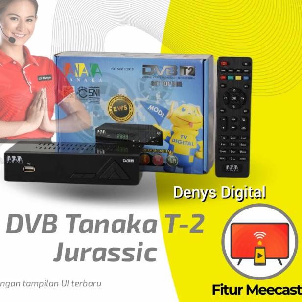 DVB T2 TANAKA HD STB Set Top Box Digital - TANAKA LAMA