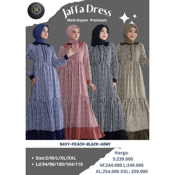 JAFFA DRESS -NADHERA LUXURY