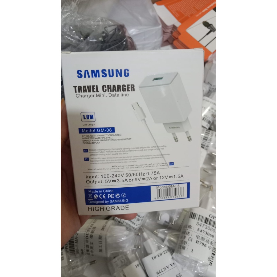 Travel Charger Brand Samsung GM - 08 Micro USB