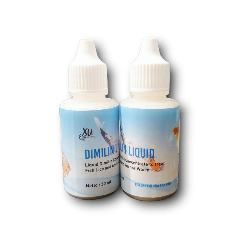 DIMILIN LIQUID CONCENTRATE ORIGINAL / DIMILIN CAIR OBAT KUTU IKAN HIAS KOI 35 ML