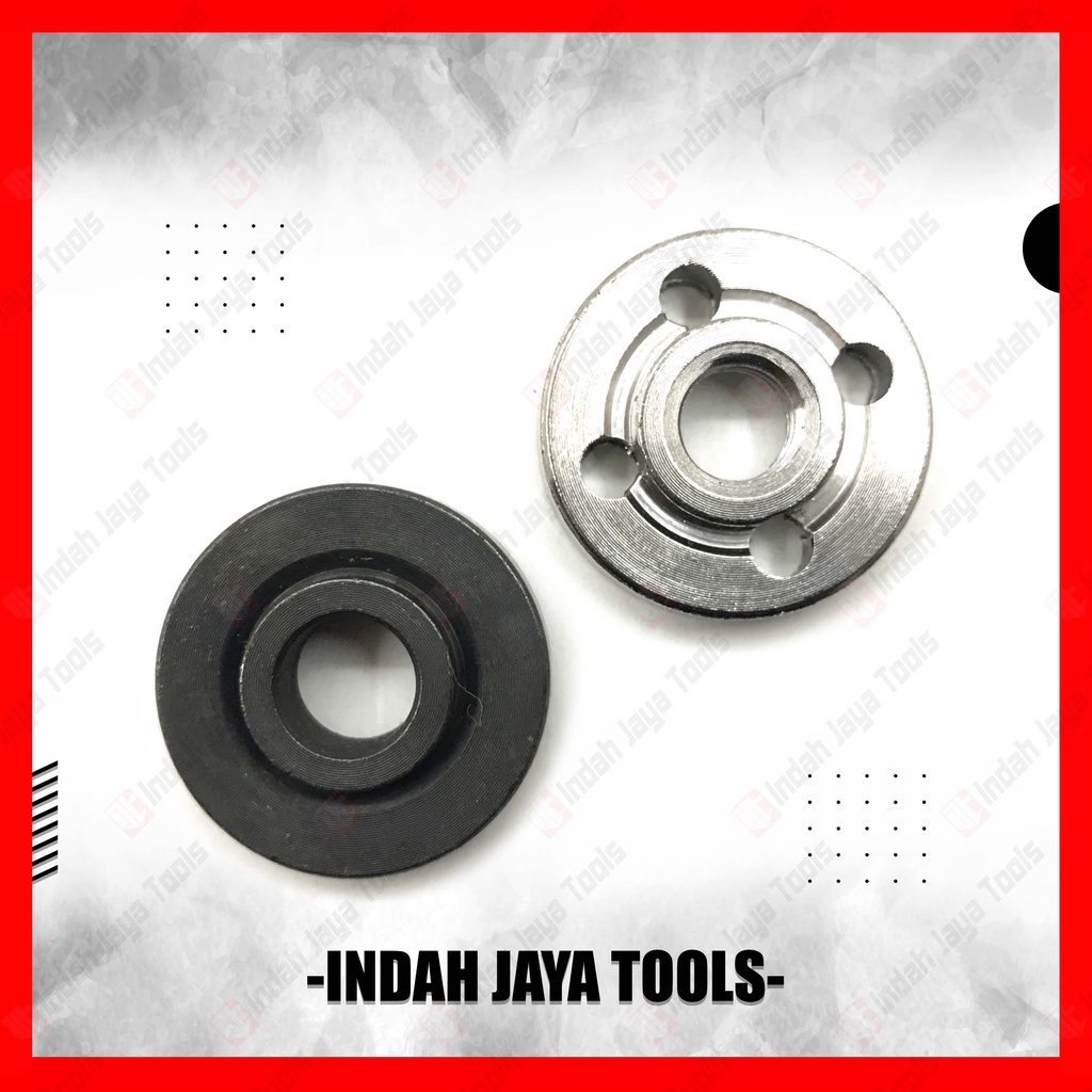 Baut Mata Gerinda Tangan - Flange Set Inner Outer Kunci Universal