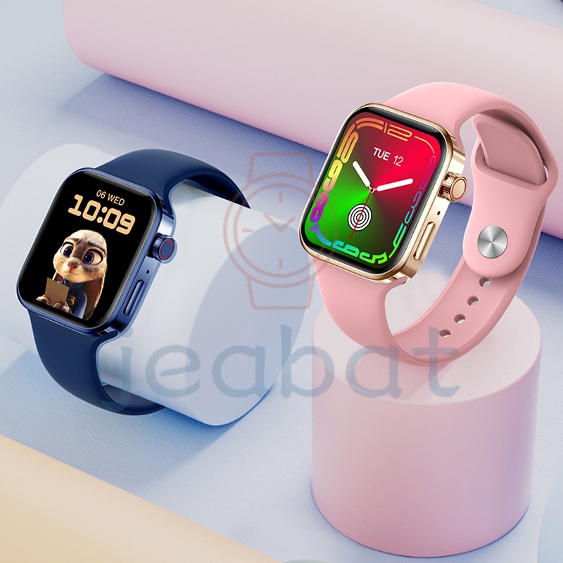 ORI IWO SERIES 7 Z36 Smart Watch 1.70HD wallpaper custom Heart Rate blood pressure monitor Wireless charge Spin button Sport Smart watch costilttle shop