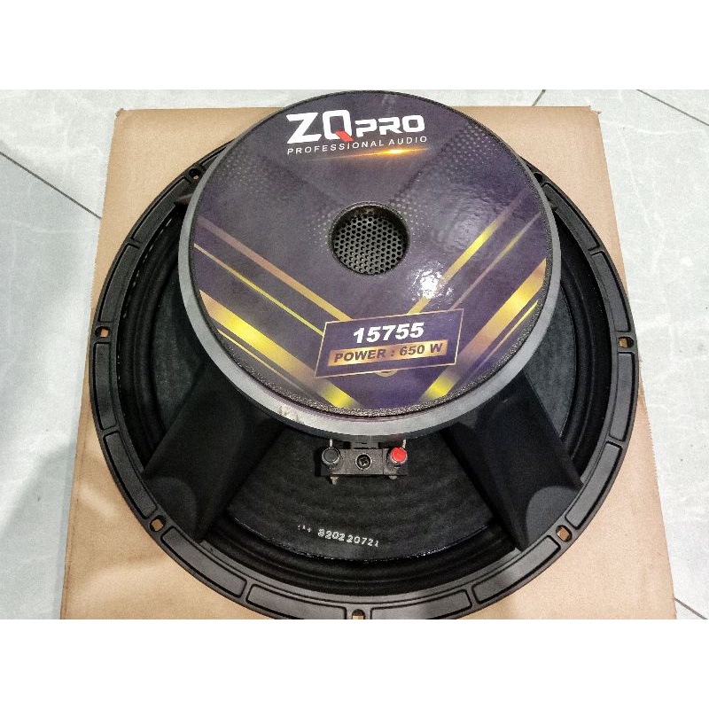 Speaker 15 inch ZQpro 15755