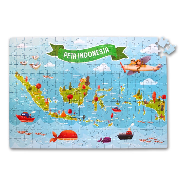 Peta Indonesia Jigsaw Puzzle