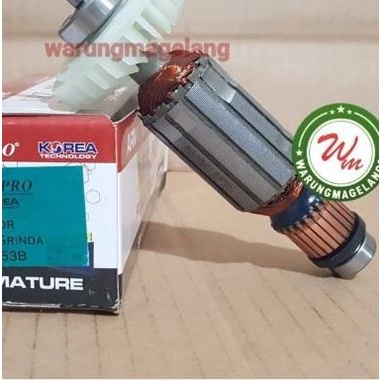 Armature Angker Mesin Gerinda Makita 9553B 9553 B NRT-PRO nrt pro