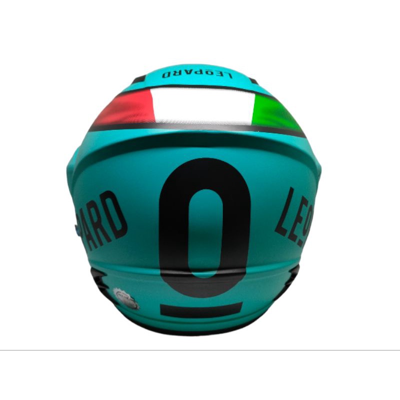 HELM GHM TOSCA MOTIF LEOPARD DEWASA