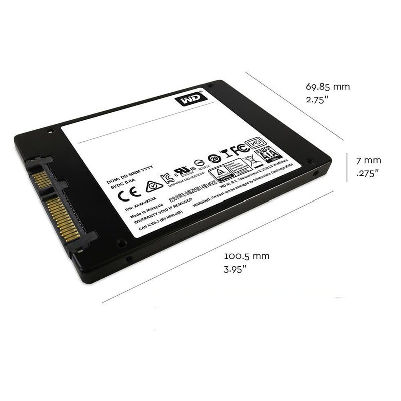 SSD WD Green 120GB 240GB 480GB 1TB SATA 3 2.5 inch