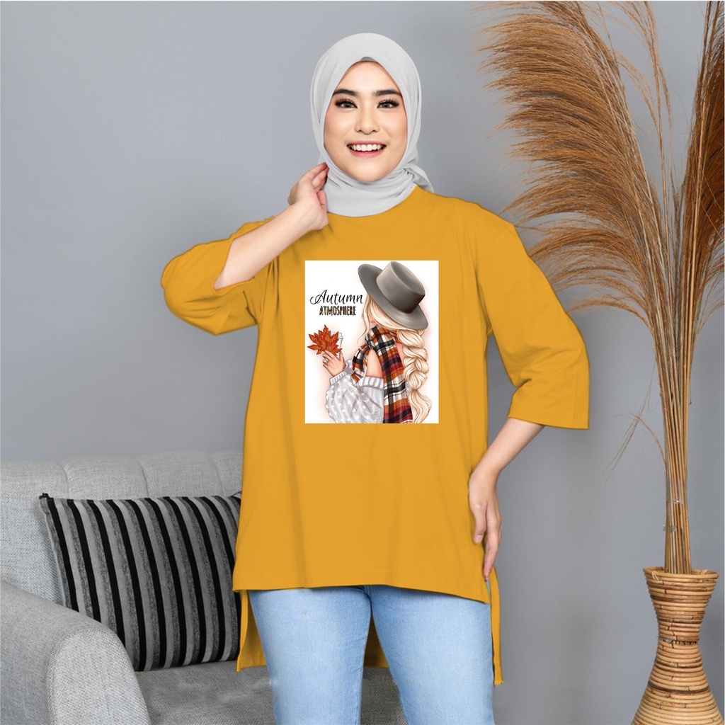 Tunik Basic Wanita Hijab's kaloborasi