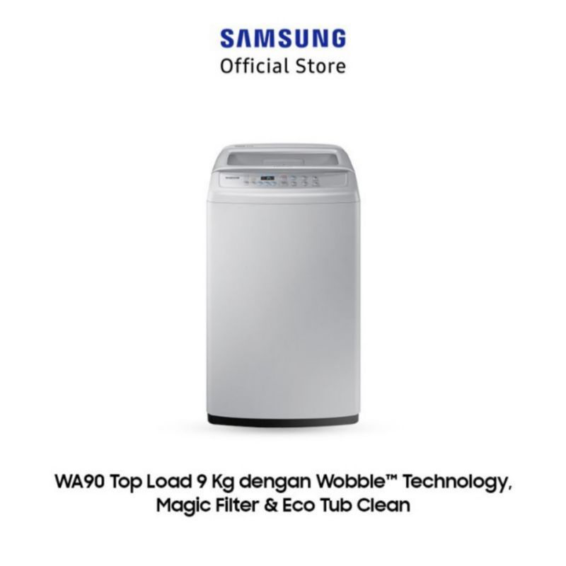 Jual Mesin Cuci Samsung 1 Tabung WA90H4200SG Kaps 9kg L | Shopee Indonesia