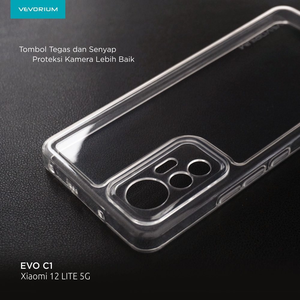VEVORIUM EVO C1 Xiaomi 12 LITE 5G Clear Soft Case