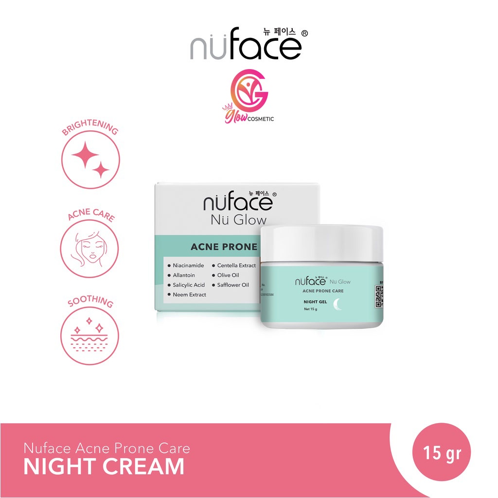 NUFACE ACNE PRONE CARE NIGHT GEL 15G