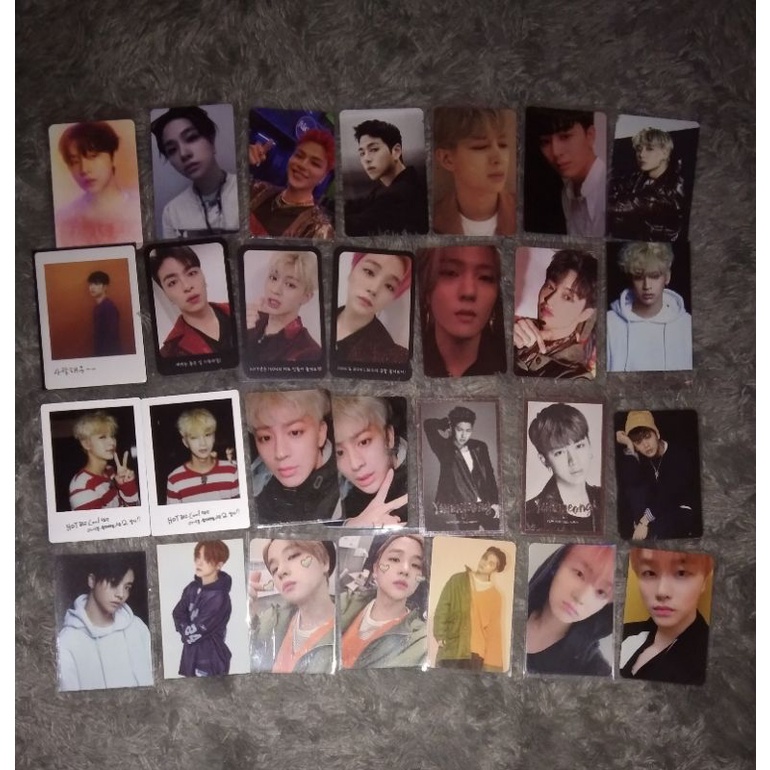 photocard iKON JINHWAN JUNE YUNHYEONG
