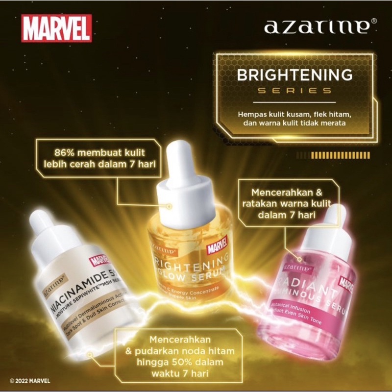 Azarine Super Hero Series Serum X Marvel Collaboration 20ml