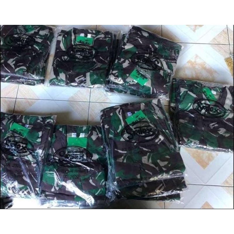 Baju PDL Sritex jatah dan produksi