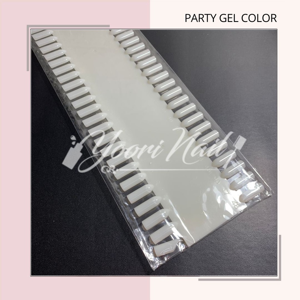 [REJECT PRODUCT] Nail display 48warna papan nail art display kutek 48 colors nail palette