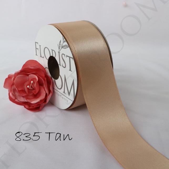 

Pita satin Double Face ±3.8cm - Satin - Ribbon - 835 Tan