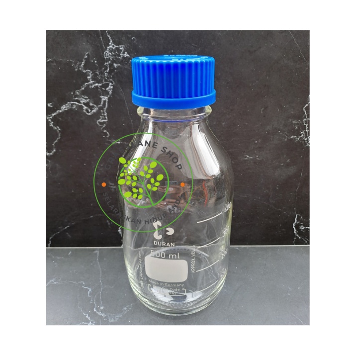 Botol Lab 500 ml Laboratorium Laboratory Bottle Duran 218014459