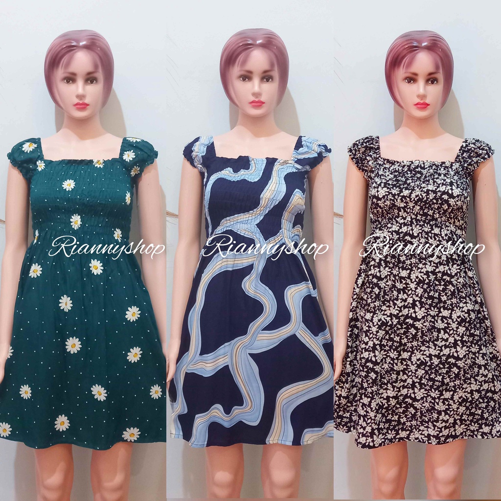 DASTER KERUT PENDEK MOTIF