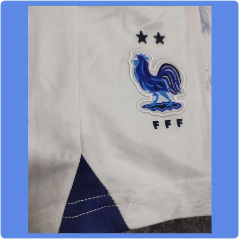 Setelan Import Junior France / Kaos Bola Piala Dunia Prancis Anak / Jersey World Cup / Pakaian Olahraga Anak / Setelan Anak Piala Dunia / Setelan Anak Prancis / Sport Collection Jakarta