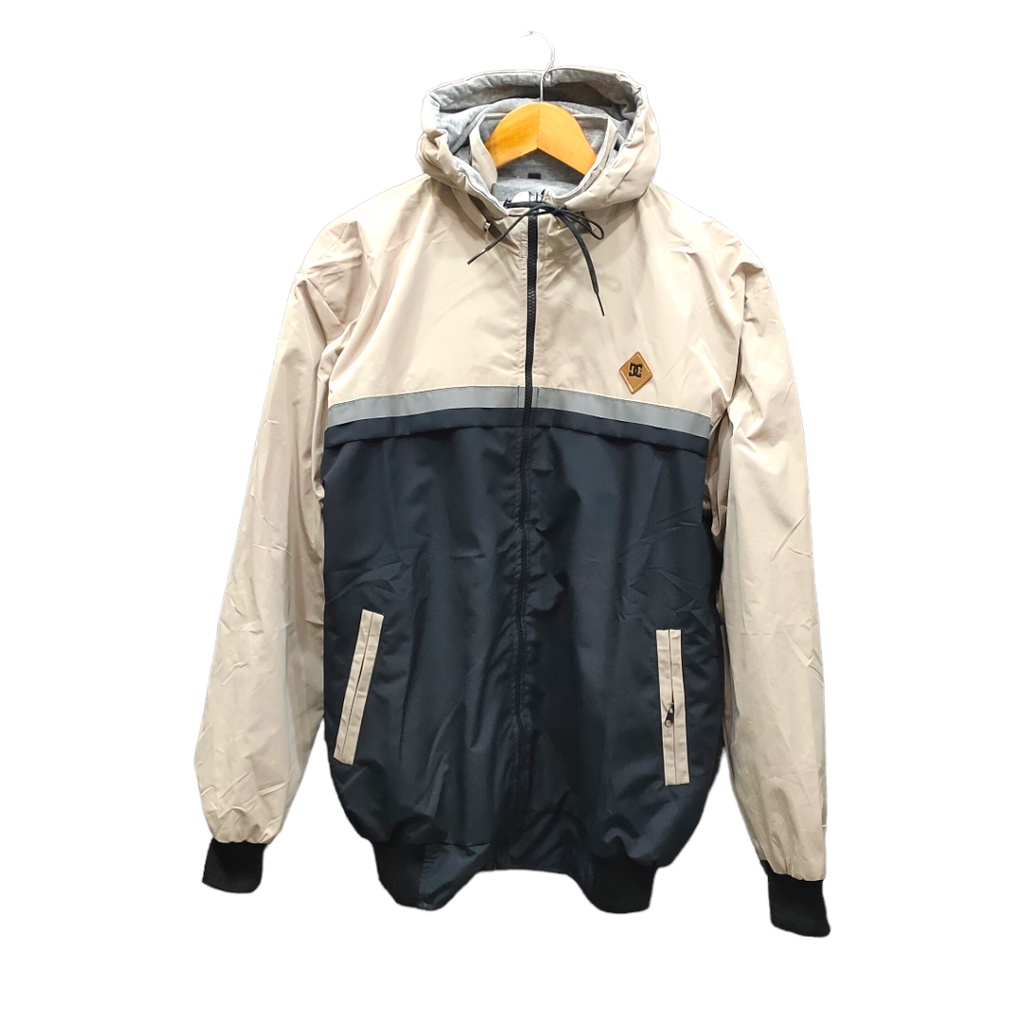 Jaket Parasut Pria Distro Bolak Balik BBDC 2in1 Warna Kombinasi / Jacket Motor Parasit Waterprof Ant