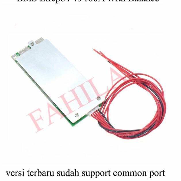 Bms Lifepo4 4s 100A 3.2v With Balance