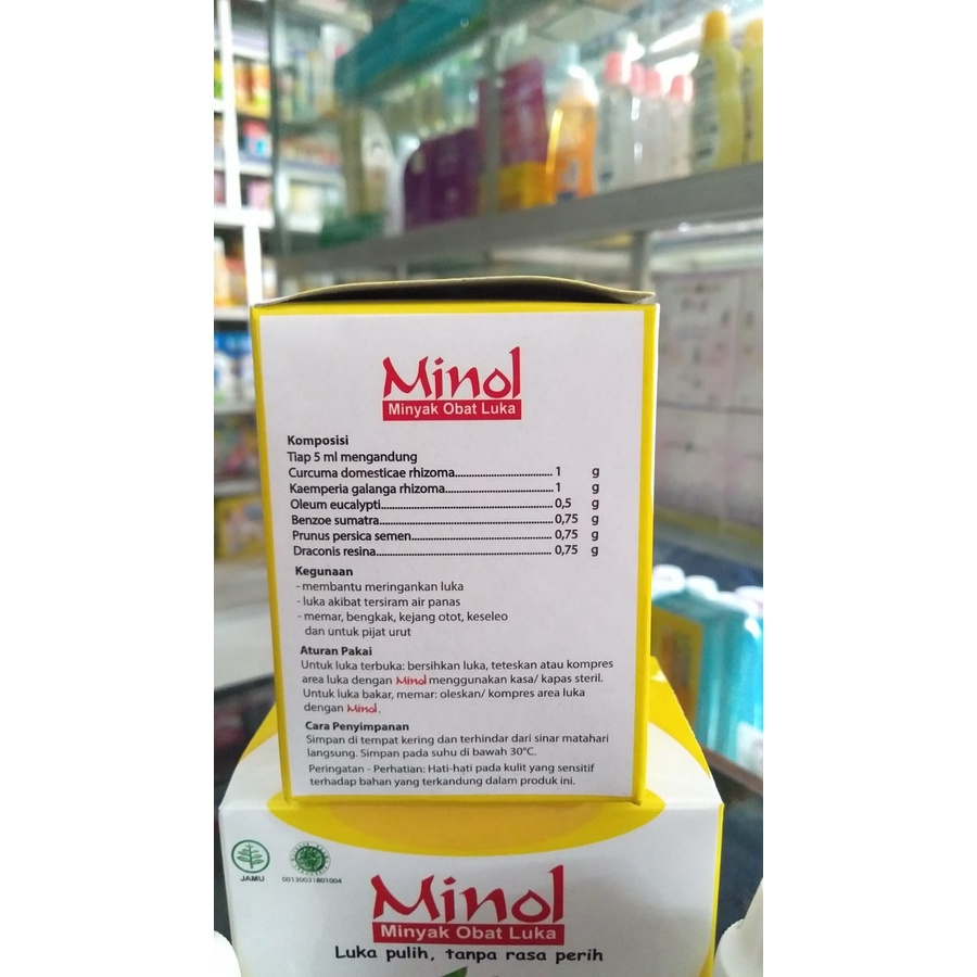 MINOL OBAT LUKA HERBAL 5 ML