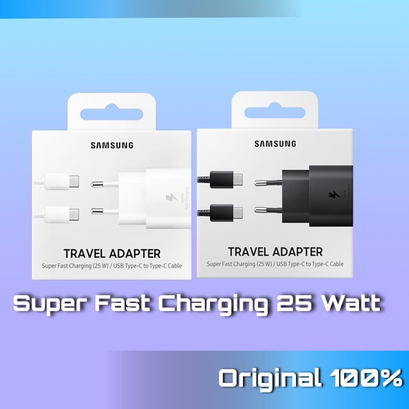 Charger Samsung TYPE C TO TYPE C galaxy S20 2 IN 1 Charger Super Fast Charging Charger