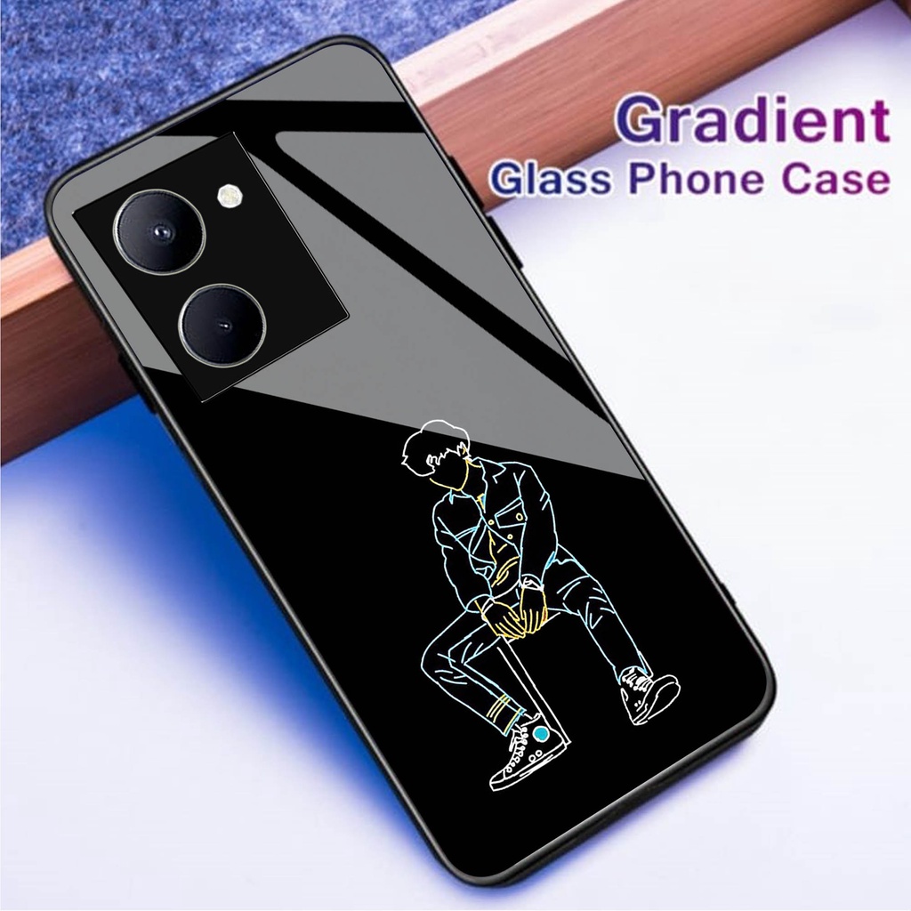 (Q41) Softcase Realme C33 - Softcase Kaca Realme C33 - Case Aesthetic Realme C33 - Case keren Realme