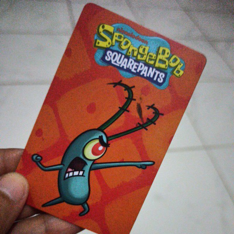 kartu spongebob timezone asli (plankton)