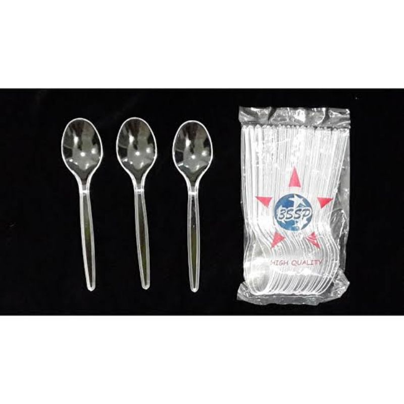 SENDOK PLASTIK SEKALI PAKAI ALL VARIAN