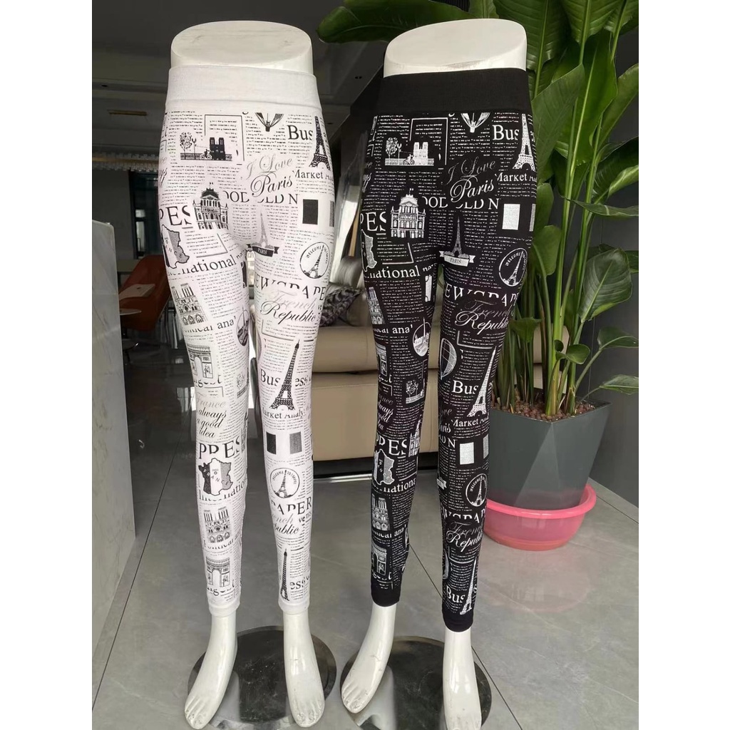 LEGGING KORAN HIGHWAIST IMPORT / LEGING MOTIF KORAN / LEJING FASHION