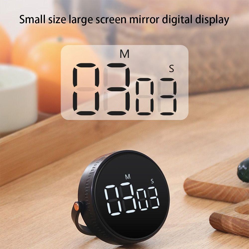 Top Digital Timer Creative Cooking LED Layar Besar Timer Masak Kreatif